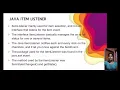 Java awt event handling choice item listener java