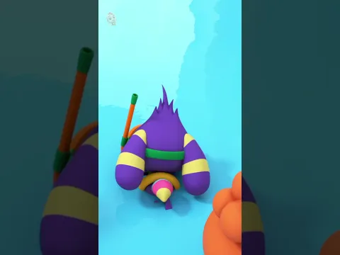 Let’s Learn to Swim Together! 🎶 #musicforkids #swimming #animation #trending