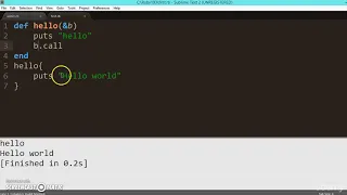 149 Learn python and ruby programming - Blocks with reference
