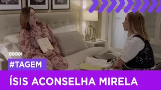 Ísis aconselha Mirela com a continuação da história de Rute | TAGEM