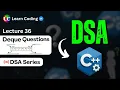 C DSA Deque Leetcode Problems Data Structure Algorithms Part-2