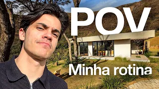 Minha rotina como um empresário milionário de 22 anos