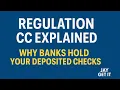 Regulation CC Explained Why Banks Hold Your Deposited Checks Jay Get It