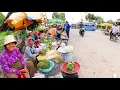 Download Lagu Cambodia Countryside Market, Phsar Kampong Kor, Kandal Province - Best Street Food Tour, Amazing!