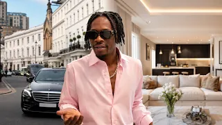 shatta wale take us on a tour in his apartment in uk