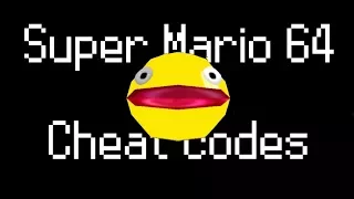 Great Super Mario 64 cheat codes