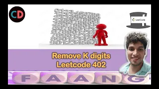 Remove K Digits Leetcode 402 Live coding session 2 Approaches Stack TC O n
