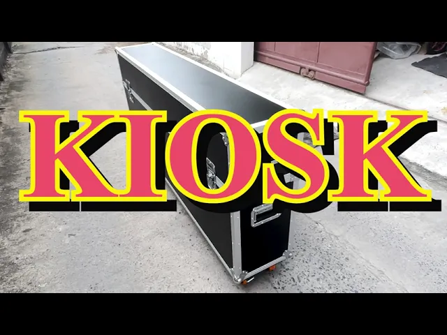 กล่องใส่จอ LED ตั้งพื้น KIOSK