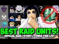 New Best Raid Units LOADOUTS Solo ANY RAID ASTD Tier List