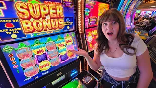 SUPER Bonus Pays Big My First Time Playing This Slot