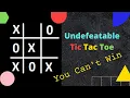 You Won t Be Able To Defeat This Undefeatable Tic Tac Toe in Python Using Minimax Algorithm