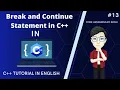 Break and Continue Statement in C C Playlist CodeHankering by Krish