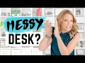 Is Your Desk Cluttered And Driving You Crazy There s An Easy Way To Fix That