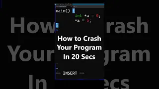 How to Crash Your C Program in 20 Seconds on Linux