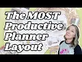 The MOST Productive Planner Layout Here s How I Simplified with One Productivity Layout