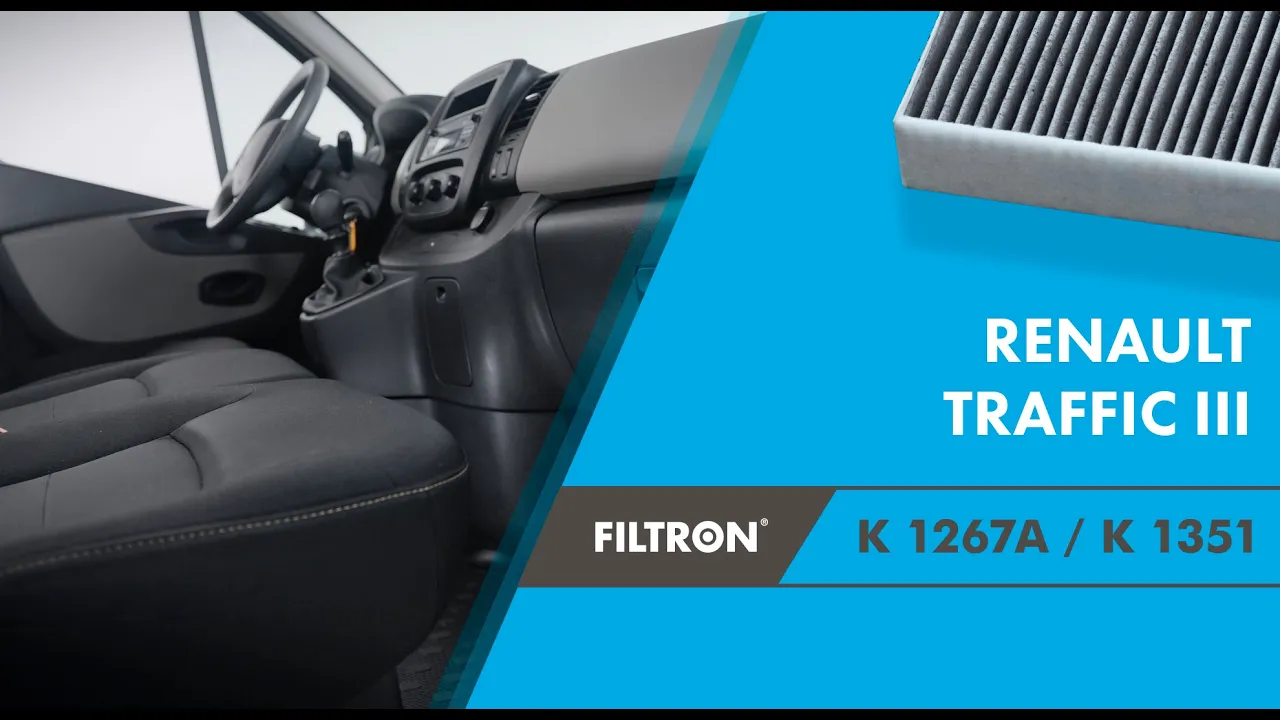 Jak wymienić filtr kabinowy? – RENAULT TRAFFIC III – The Mechanics by FILTRON