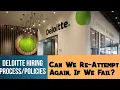 Got rejected in Deloitte Can we re-apply if rejected during hiring Solving all ur doubts