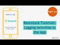 Beanstack Tutorial Logging Activities in the App