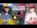 BREWERS vs D-BACKS Full Game Highlights July 5 2026 MLB Season
