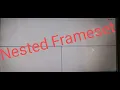 Nested frameset HTML Frame How to create frameset ih Html frameset level