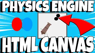 Build Physics Engine in HTML Canvas - Gravity Elasticity Friction Shoot Balls Out of a Cannon