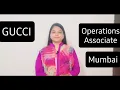 GUCCI - Operations Associate
