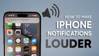 IOS 17 How To Make Notifications LOUDER On IPhone 