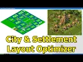 Forge of Empires City Builder Optimizer Showcase Optimize Your City Settlement Layouts Tool
