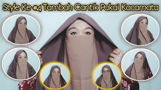 Download CUMA 1 MENIT! 4 Style Hijab Segi Empat Syar'i Menutup Dada Untuk Wanita Bercadar Mudah \u0026 Simple MP3