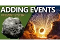 Implementing An Event System - Unity 3D Game Development Week 3 Game