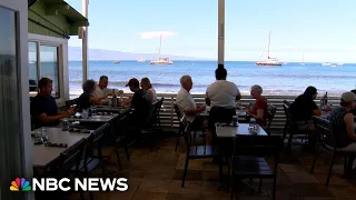 First Lahaina restaurant reopens since the Maui wildfires