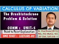 L-2 Brachistochrone Problem ONE SHOT FEM Finite Element Method Calculus of Variation