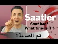 Saat kac 1 What time is it