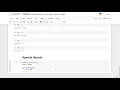 Python programming Special literals part 14