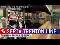 SEPTA Regional Rail Riding the Trenton Line to Philadelphia Silverliner IV Train Review