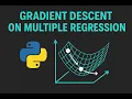 Lecture 30 Machine Learning Regression Gradient Descent on Multiple Regression Using Python