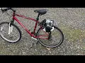 A review of the second gas powered bike A Bikeberry friction drive kit