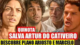 NO RANCHO FUNDO - Quinota SALVA Artur DO CATIVEIRO! Quinota MANDA Ariosto e Marcelo PRA CADEIA!