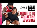 Benefits of Squatting Every day Day 3 with Qimmah Russo Mike Rashid