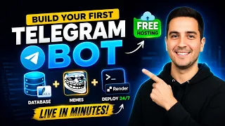 Build Your First Real Telegram Bot Database Memes FREE Hosting