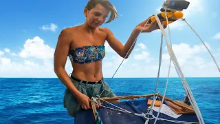 She built a submarine with SCRAP from the BOAT!