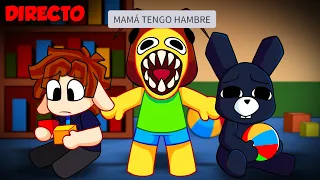 🤯DIRECTO JUGANDO GUARDERIA DE ANIMALES BEBÉS CON ANOMALIAS y otros juegos (ROBLOX)