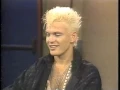 Download Lagu Billy Idol on Letterman, July 24, 1984