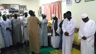 سقاني الغرام كأسا  من الحب صافيا  ياليته لما سقاني سقاكم للغوث أبو مدين دندنها