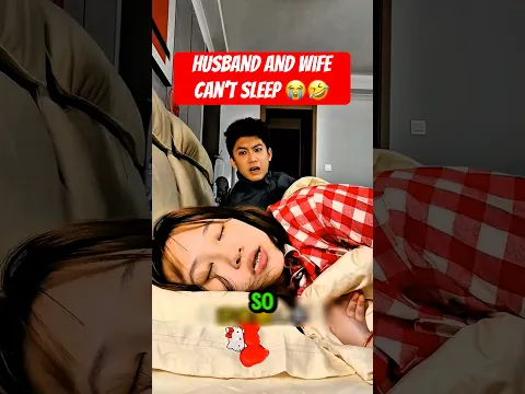 This Husband & Wife Can’t Sleep 😭🤣~ mini wood toy | woodworking art skills / hand crafts #shorts