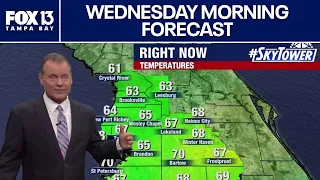 Tampa weather Wednesday morning forecast