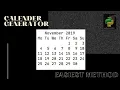 Calendar Generator using Python