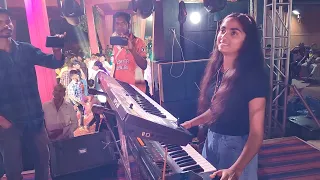 piyu patel girls keyboardist player on the fire sr dj musical party gj silvassa