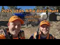 My Utah 2025 Rifle Deer Hunt with my son Harvesting a Buck