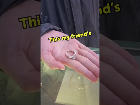 BIG Diamond Ring Found at Workplace.  Is it REAL!?!
